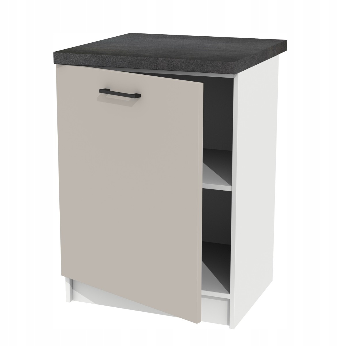 Spodná kuchynská skrinka 60 cm Kašmír pre zostavy s doskou District Dark