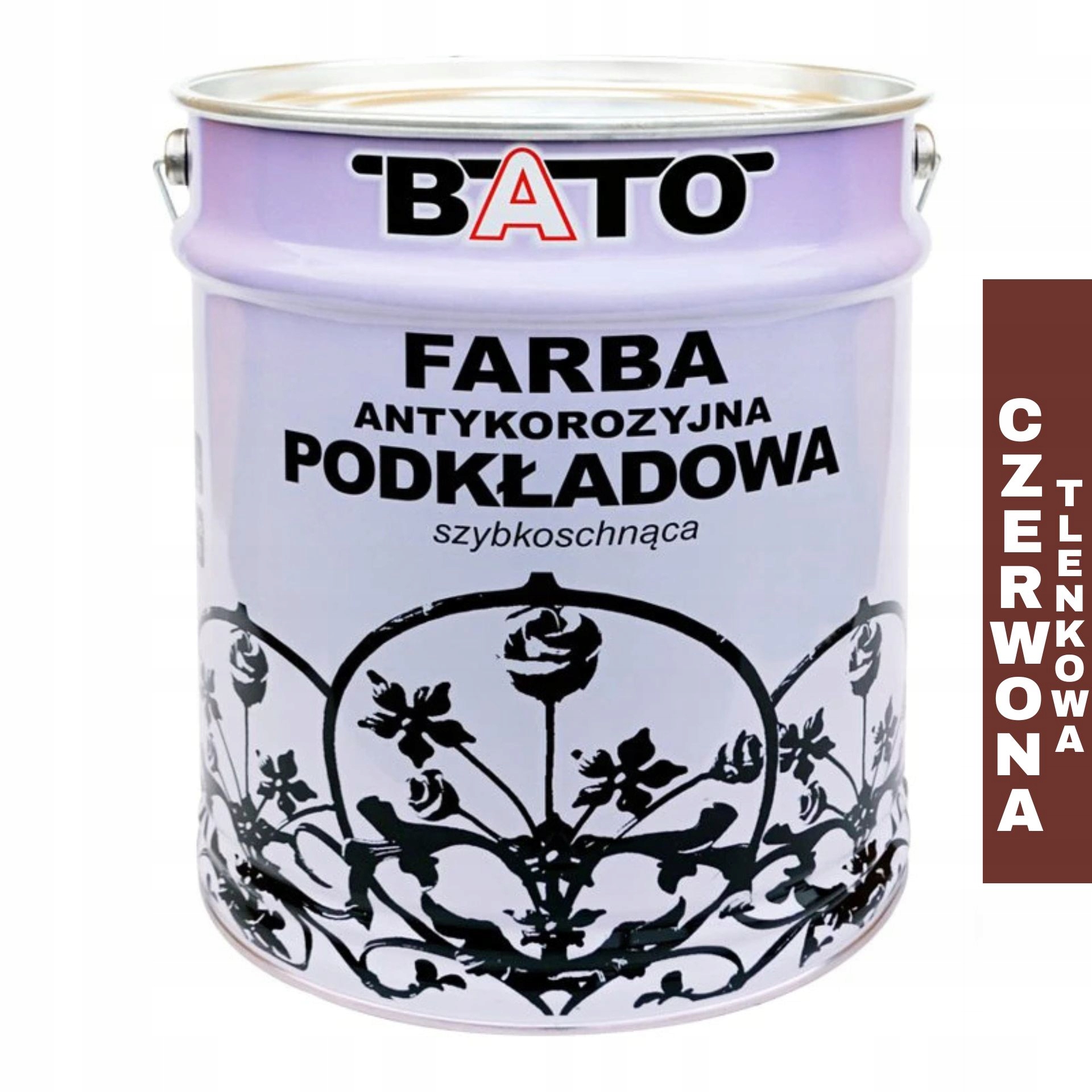 Barva antikorozní barva Bato Červená oxidová rychleschnoucí 3L