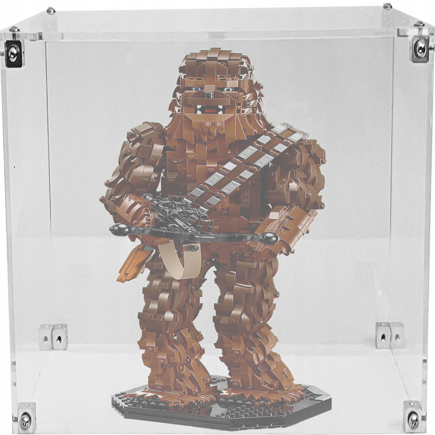 Vitrína Drewlandia pro stavebnici Lego 75371 Star Wars Chewbacca