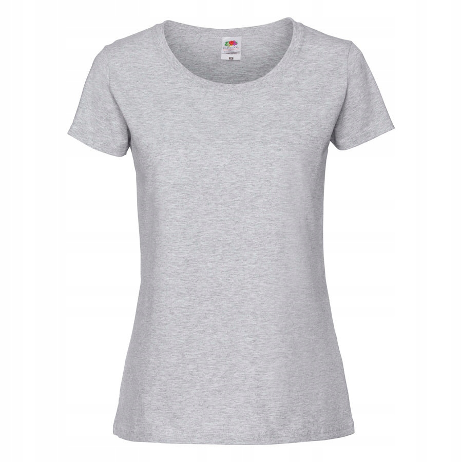 

Koszulka damska T-shirt Ringspun szary melanż S