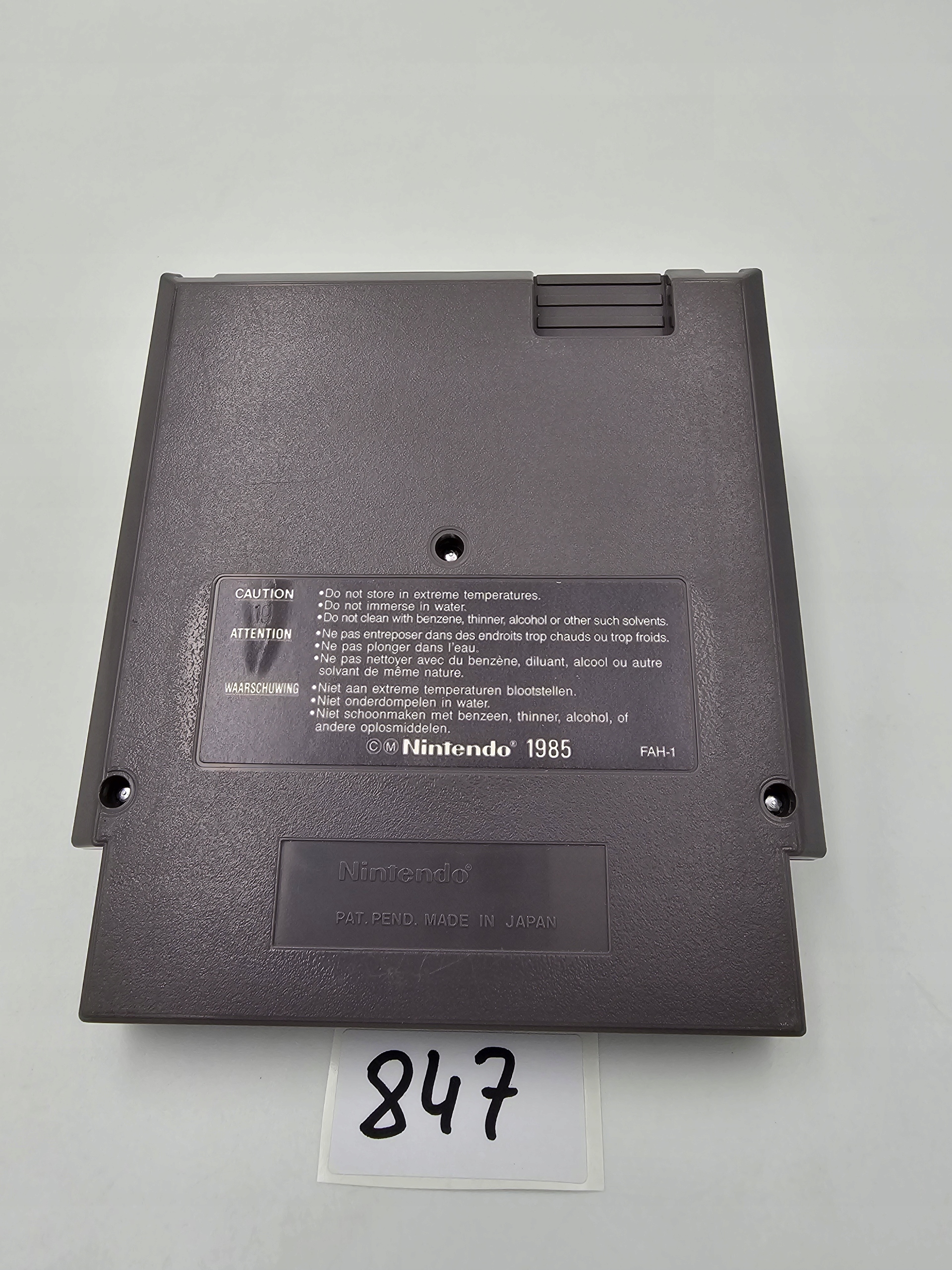 NINTENDO NES RAD GRAVITY ORYGINAŁ EAN (GTIN) 047875700147