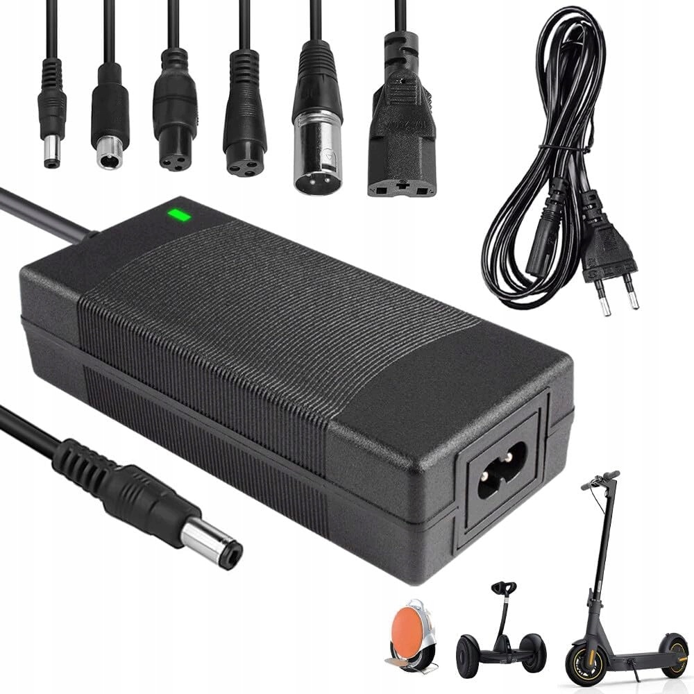 Ładowarka Do Hulajnogi Xiaomi M365 Pro 42V 2A Zestaw 6 Końcówek