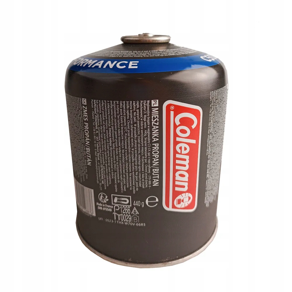 Butla gazowa kartusz gazowy Coleman Performance 440g C500