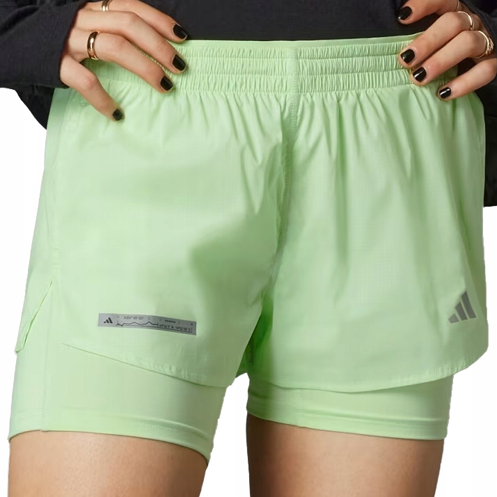 Spodenki Adidas do biegania na siłownie sportowe lekkie damskie r. Xs