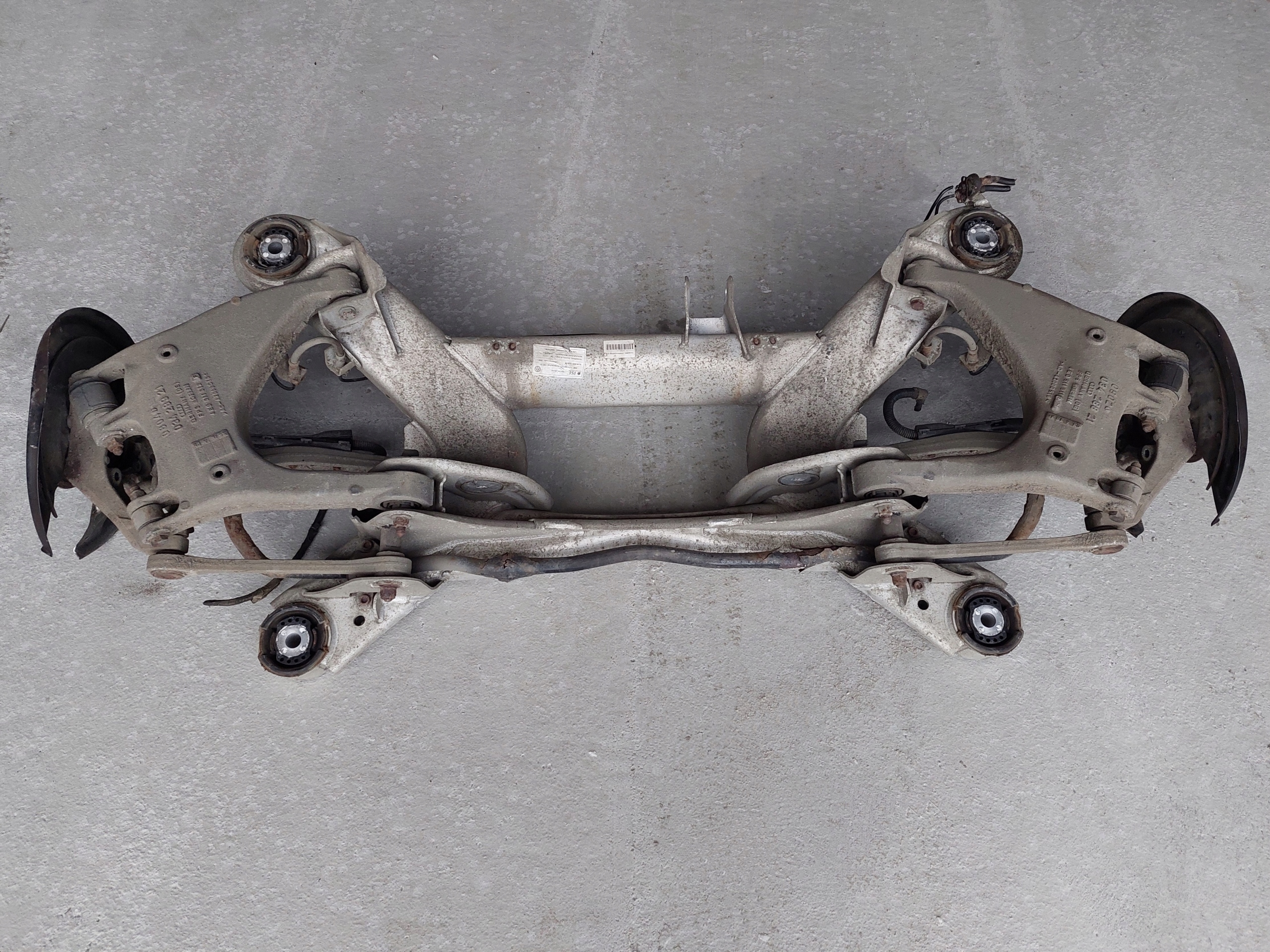 suspension beam axle beam rear part swing left right BENTLEY CONTINENTAL GT