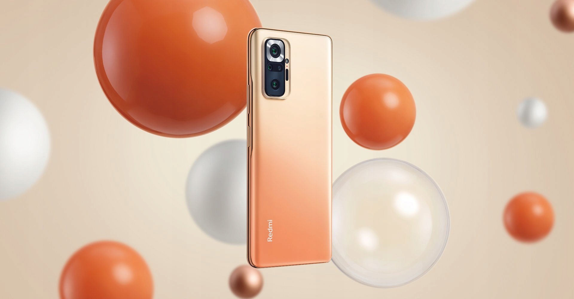 Išmanusis telefonas Xiaomi Redmi Note 10 Pro 6 / 128GB Bronze Ekrano skiriamoji geba (px) 2040 x 1080