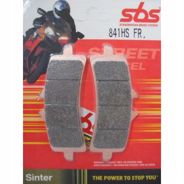 Klocki przod SBS DUCATI 848 EVO 10 DARK CORSE 12