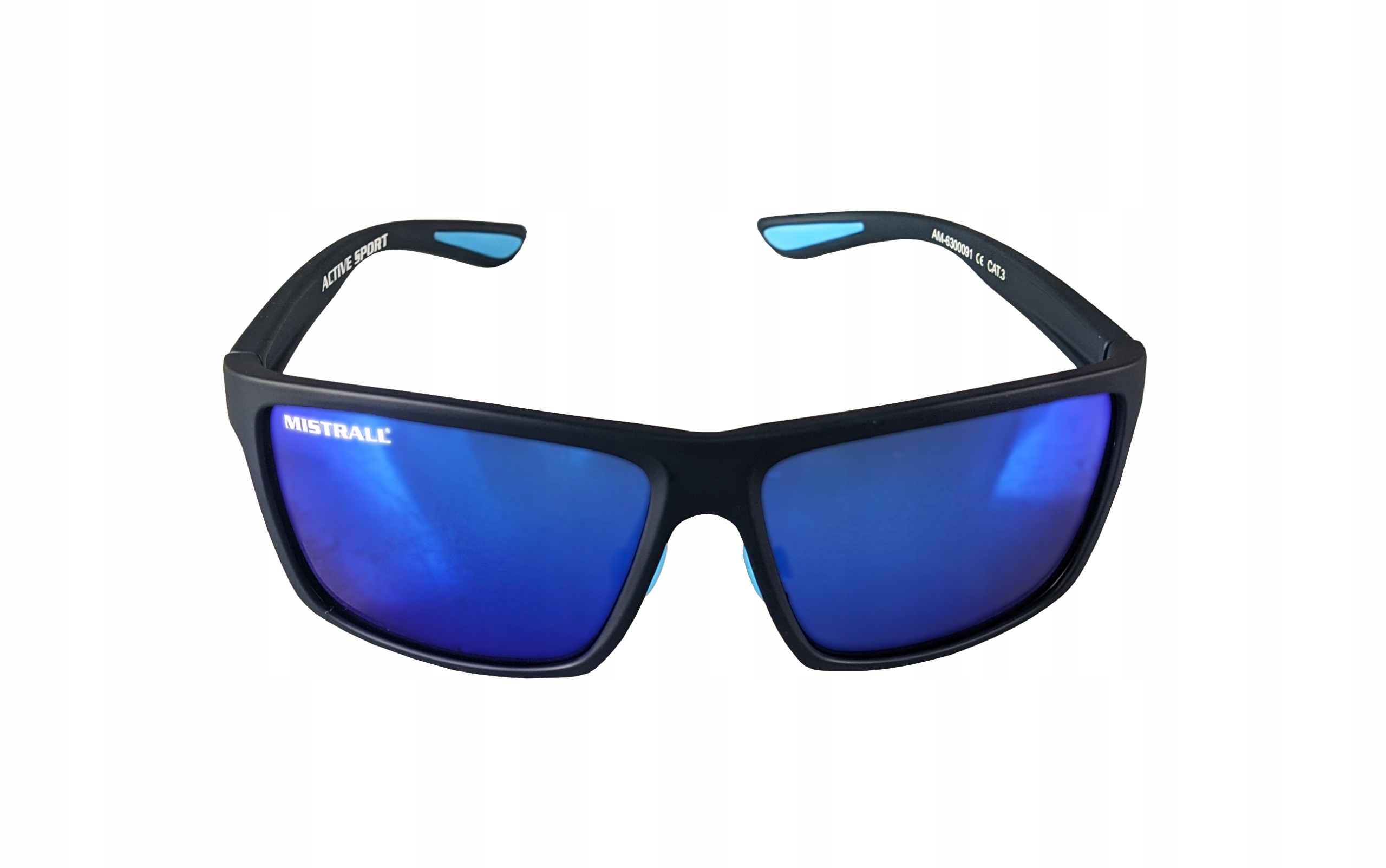 MISTRALL OKULARY POLARYZACYJNE Niebieskie lustro Marka Mistrall