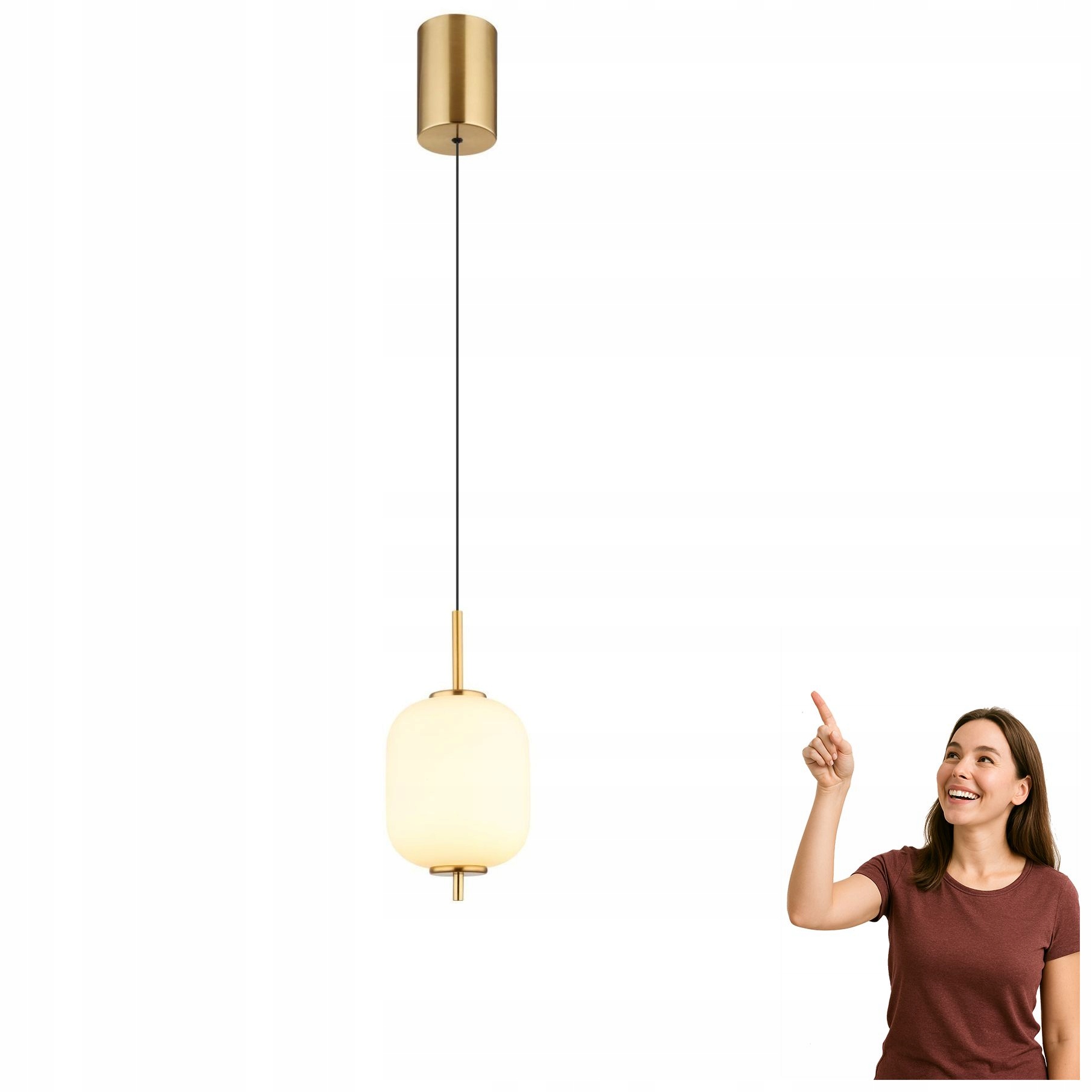 Led závesná lampa 7W Ewald 15217H Globo