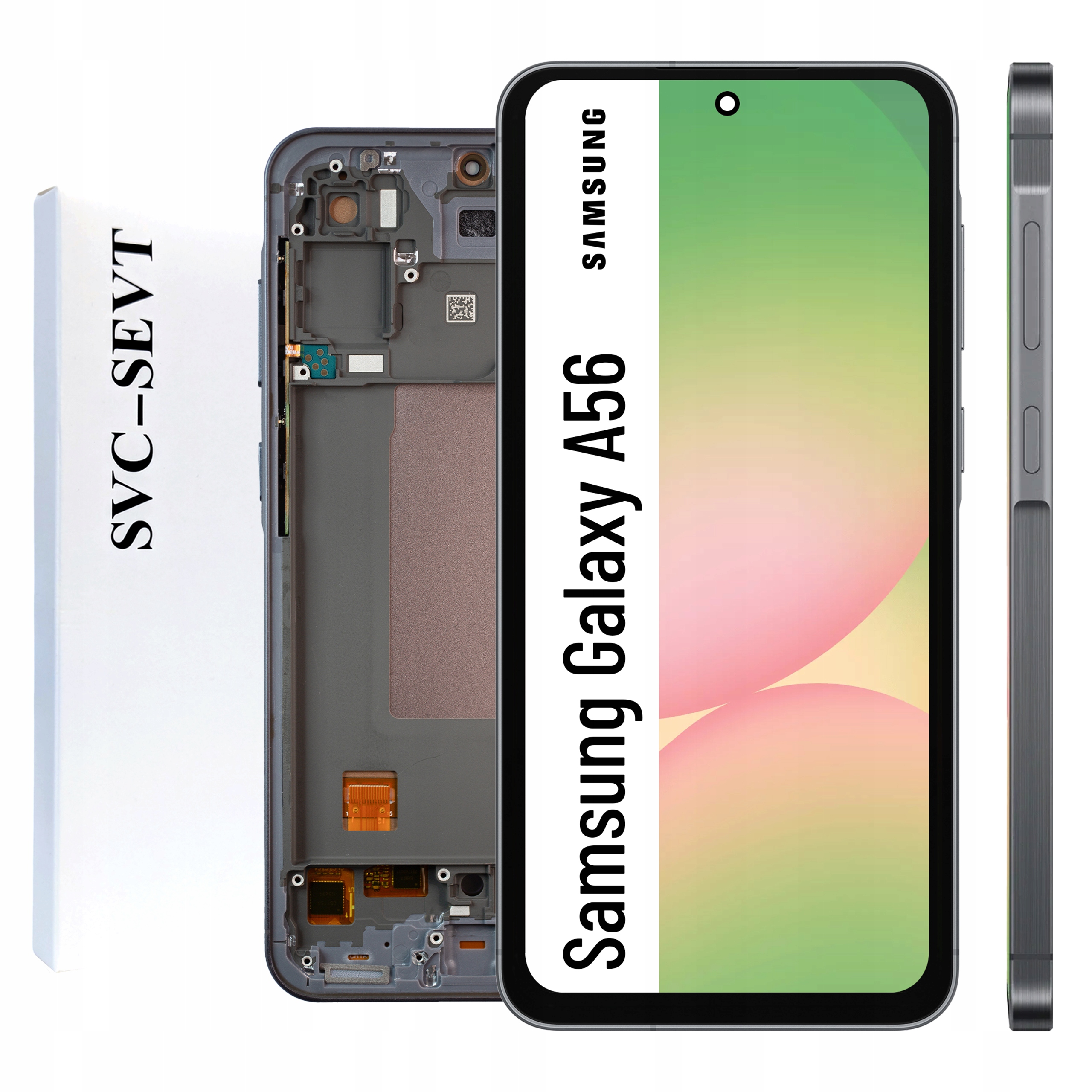 SM-A566V SM-A566E LCD pro Samsung A56 Service Pack Matrix Originál Zila