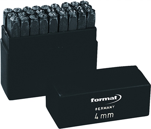 Format Sada písmen vyrážacích Sh 10 mm