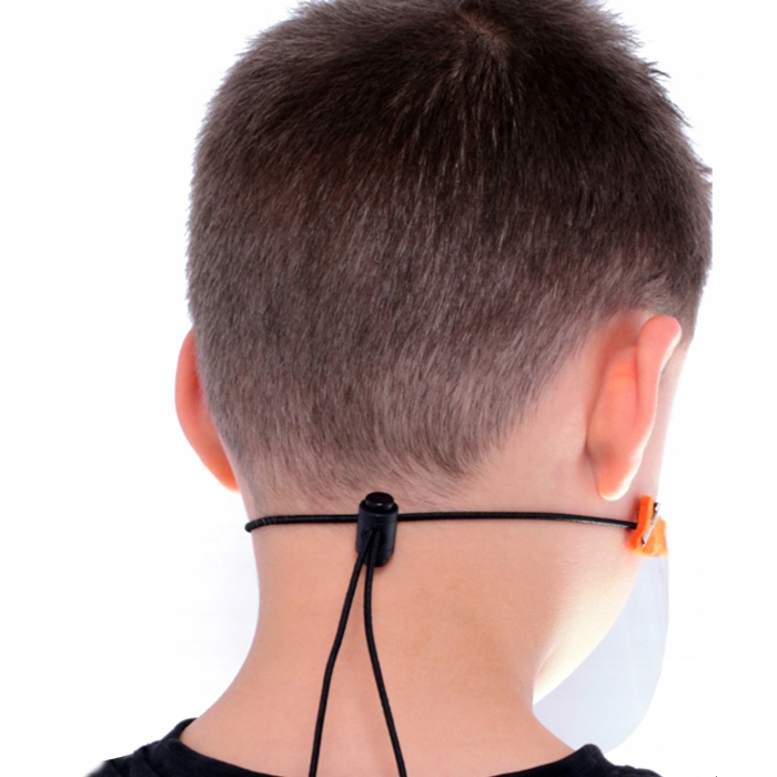 MASECZKA MINI PRZYŁBICA OCHRONNA NA NOS I USTA Szerokość produktu 21 cm