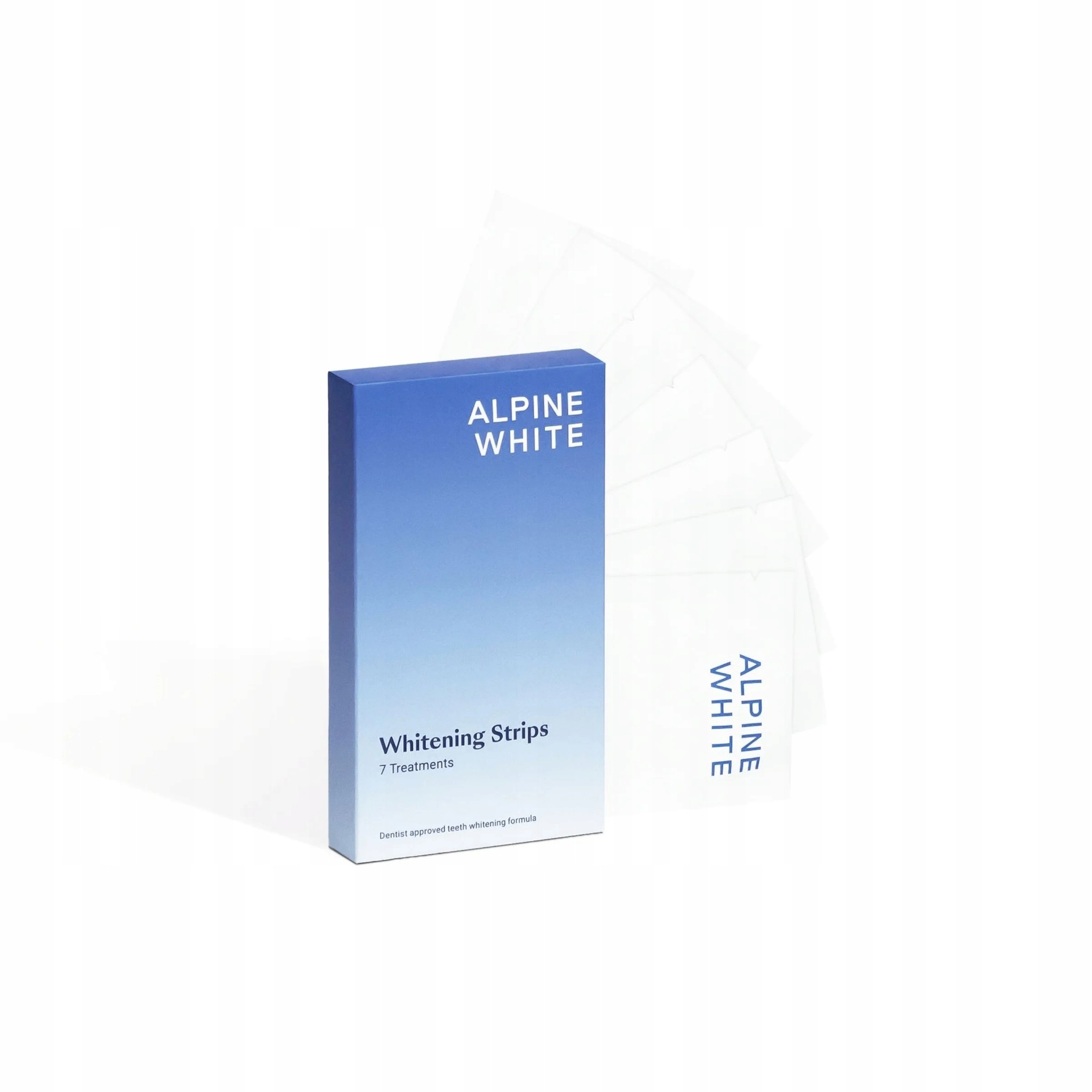 Alpine White paski wybielające Whitening Strips 14 sztuk