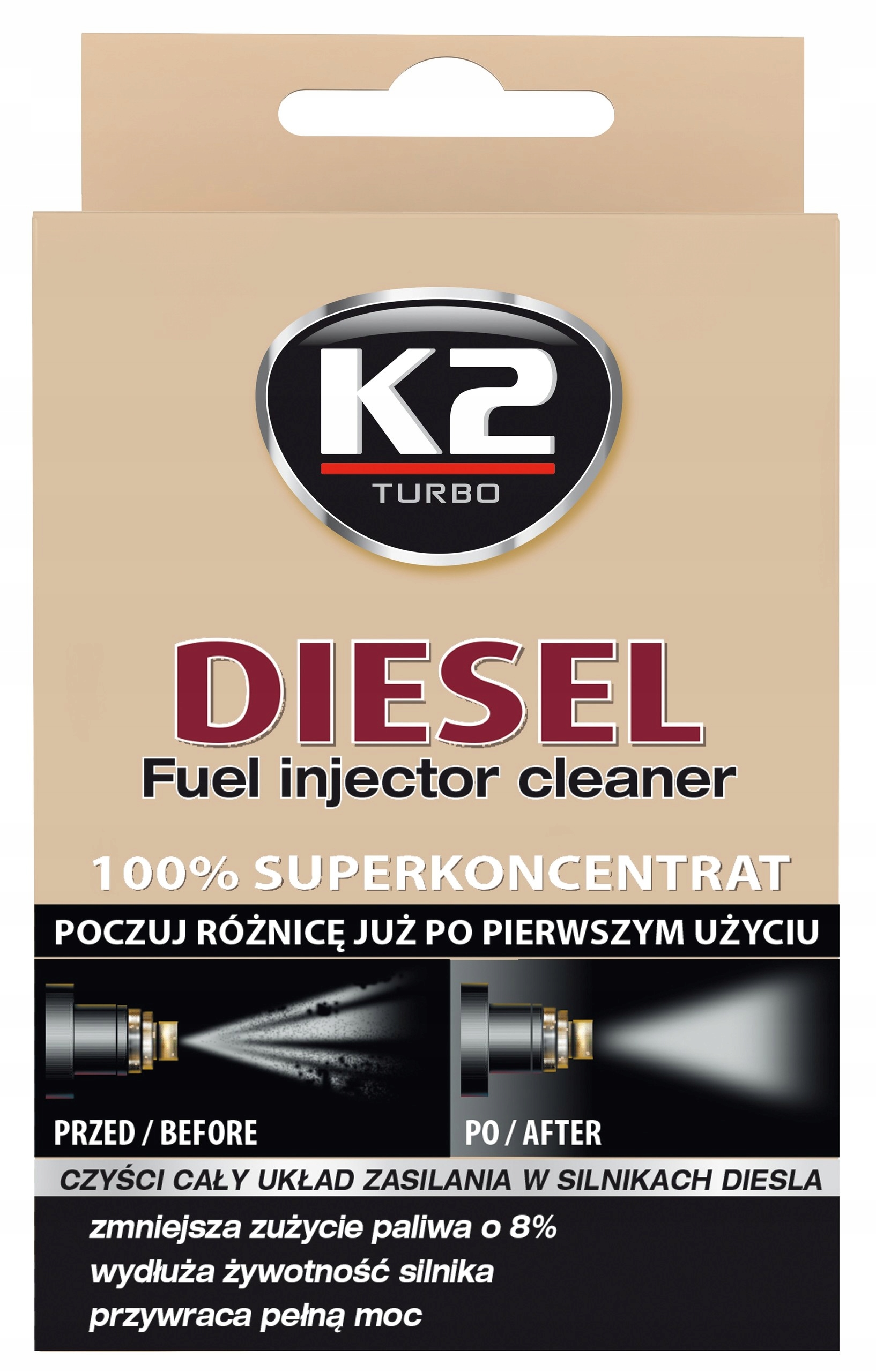 

K2 Diesel 50ML Dodatek Do Czyszczenia Wtrysków