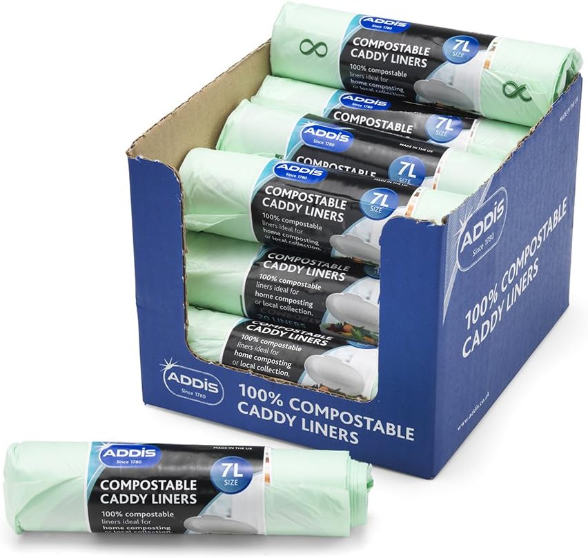 Virtuvės komposteris bioatliekoms 4,5 l, plastikinis, salvinės spalvos, namams nuotrauka 7
