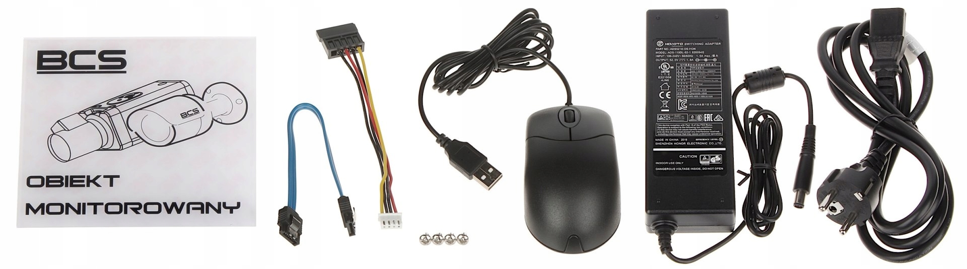 REJESTRATOR IP BCS-B-NVR0801-8P(2.0) 8 KANAŁÓW, 8 PoE BCS BASIC Model BCS-B-NVR0801-8P(2.0)