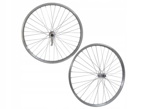 24-palcová sada kol pro přední zadní kolo torpedo versus stříbrná