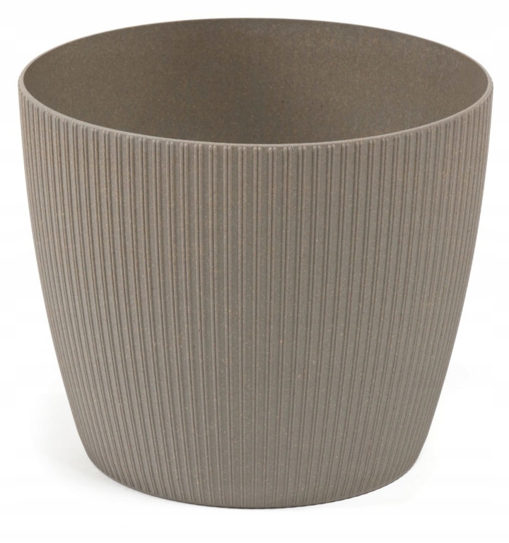 

Doniczka Jumper Eco Wood fi 220 szary