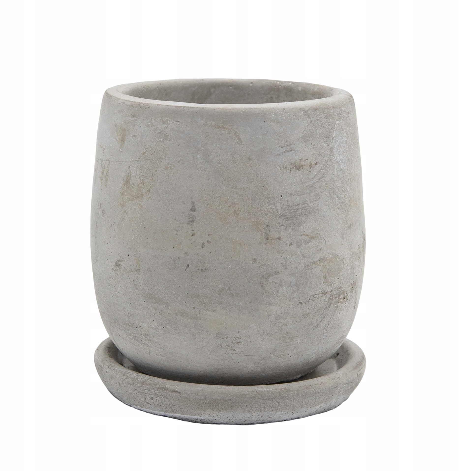 

Doniczka Ø 8 cm z podstawką Loft szary beton