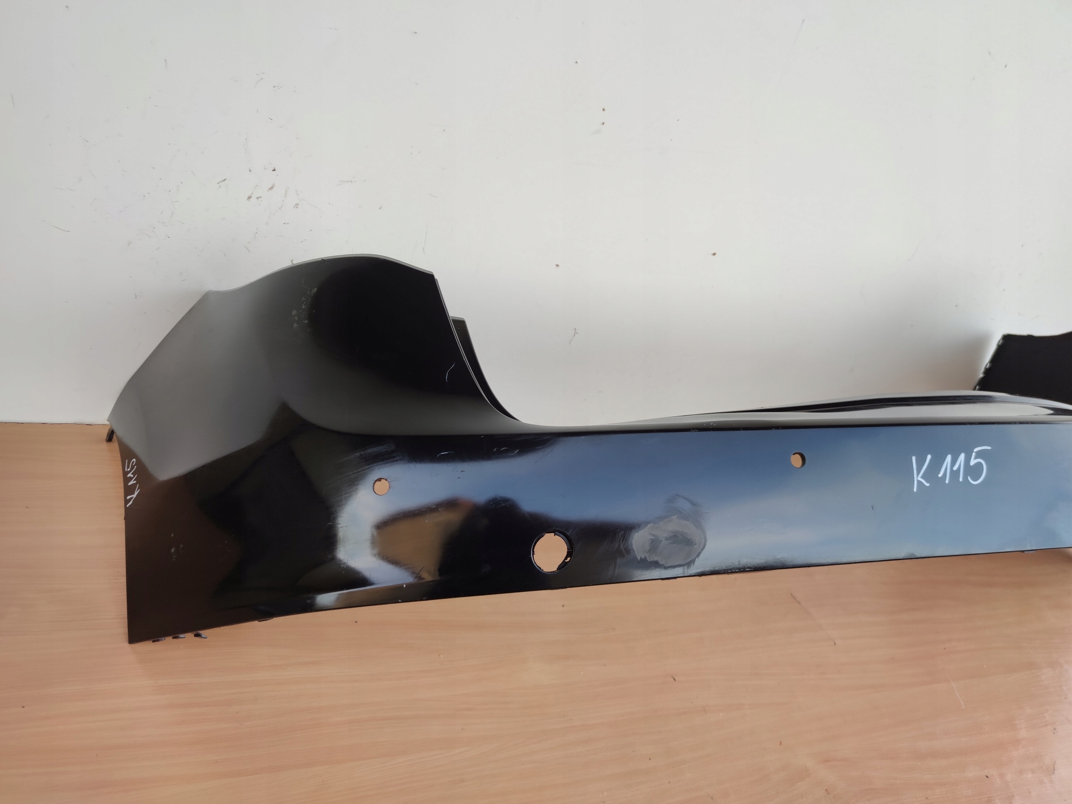 PORSCHE CAYENNE II 7P5 bumper rear part rear original