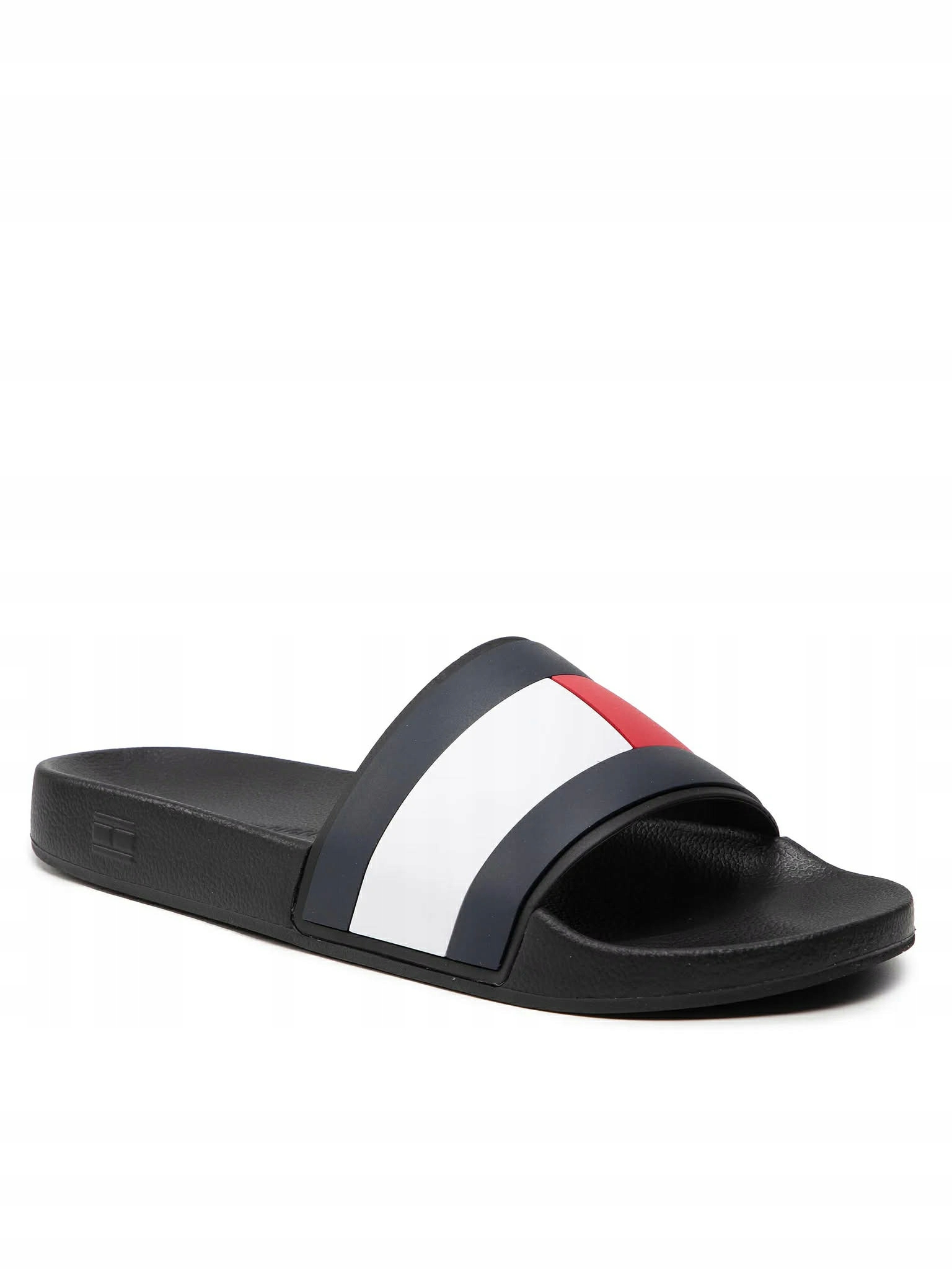 Pánské Pantofle Tommy Hilfiger Basen Sport Th Léto Černé Univerzální vel. 40