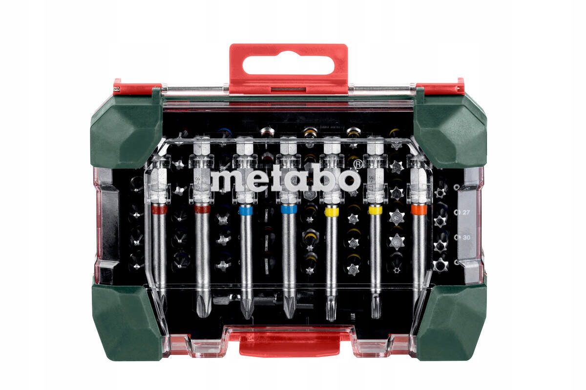 Metabo Zestaw 56 końcówek wkrętakowych bitów Torx 626702000