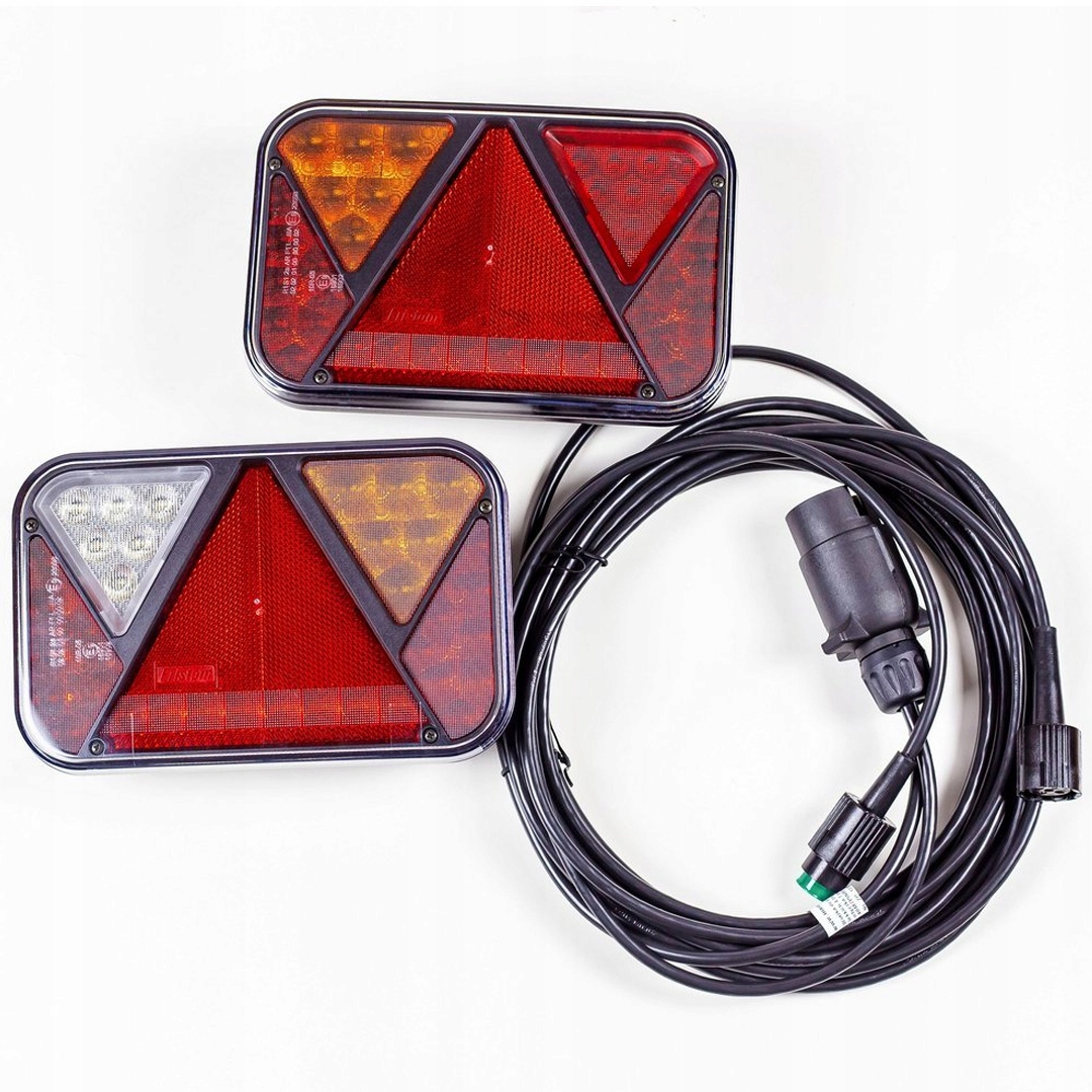 

Lampy Led Do Przyczepy Fristom Z Wiązką 4 M 7-PIN