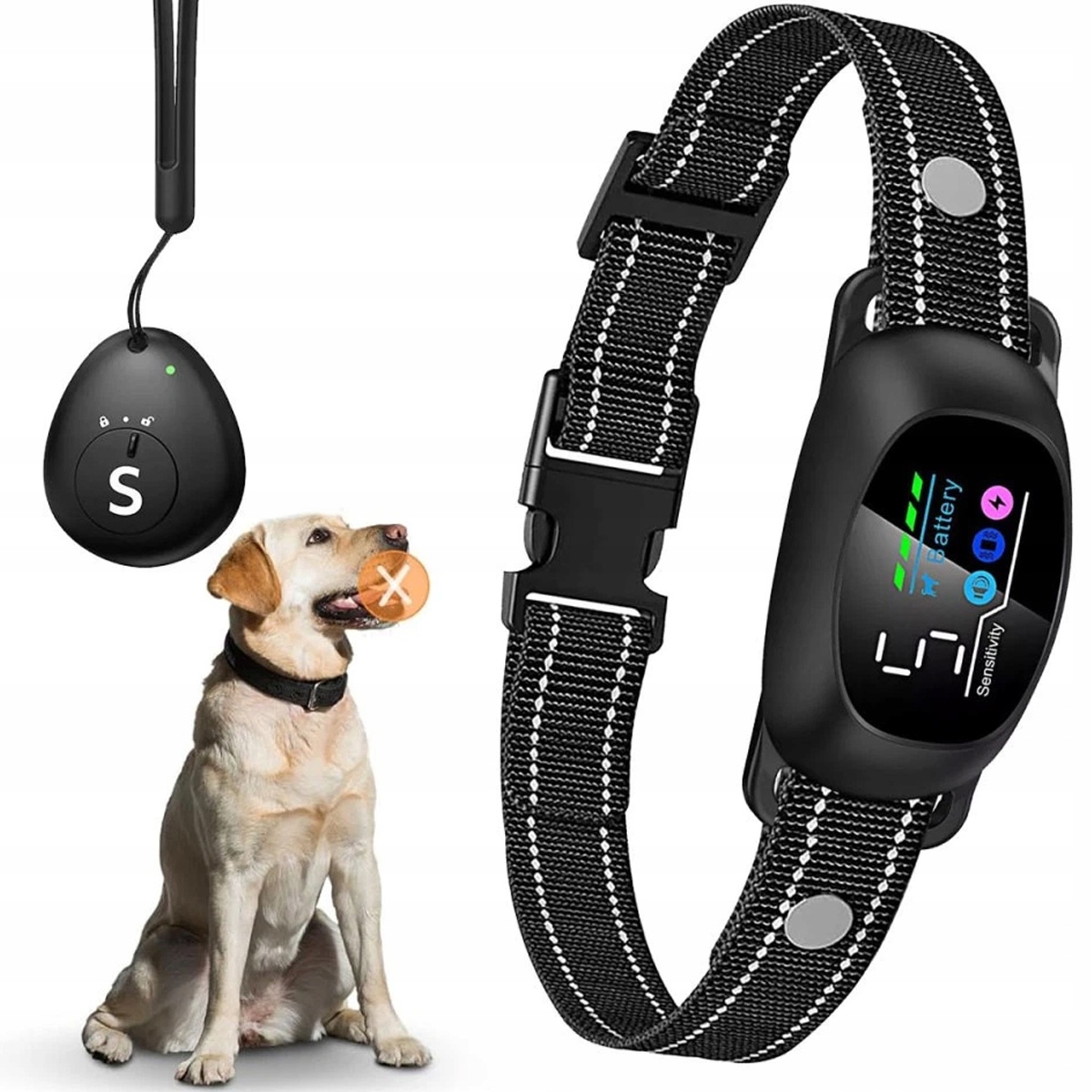 Levně Elektrický výcvikový obojek pro psa Vodotěsný trenér