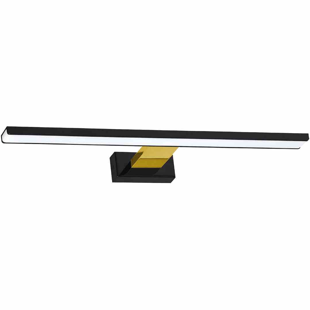 MiLAGRO Nástěnné svítidlo Shine Black/Gold 60 cm 13,8 W Led lampa Osvětlení