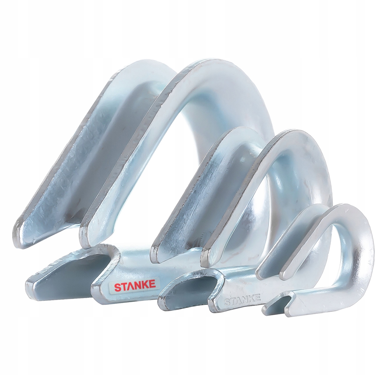 Kausza stalowa ocynk 6mm lina syntetyczna 100szt Marka Stanke