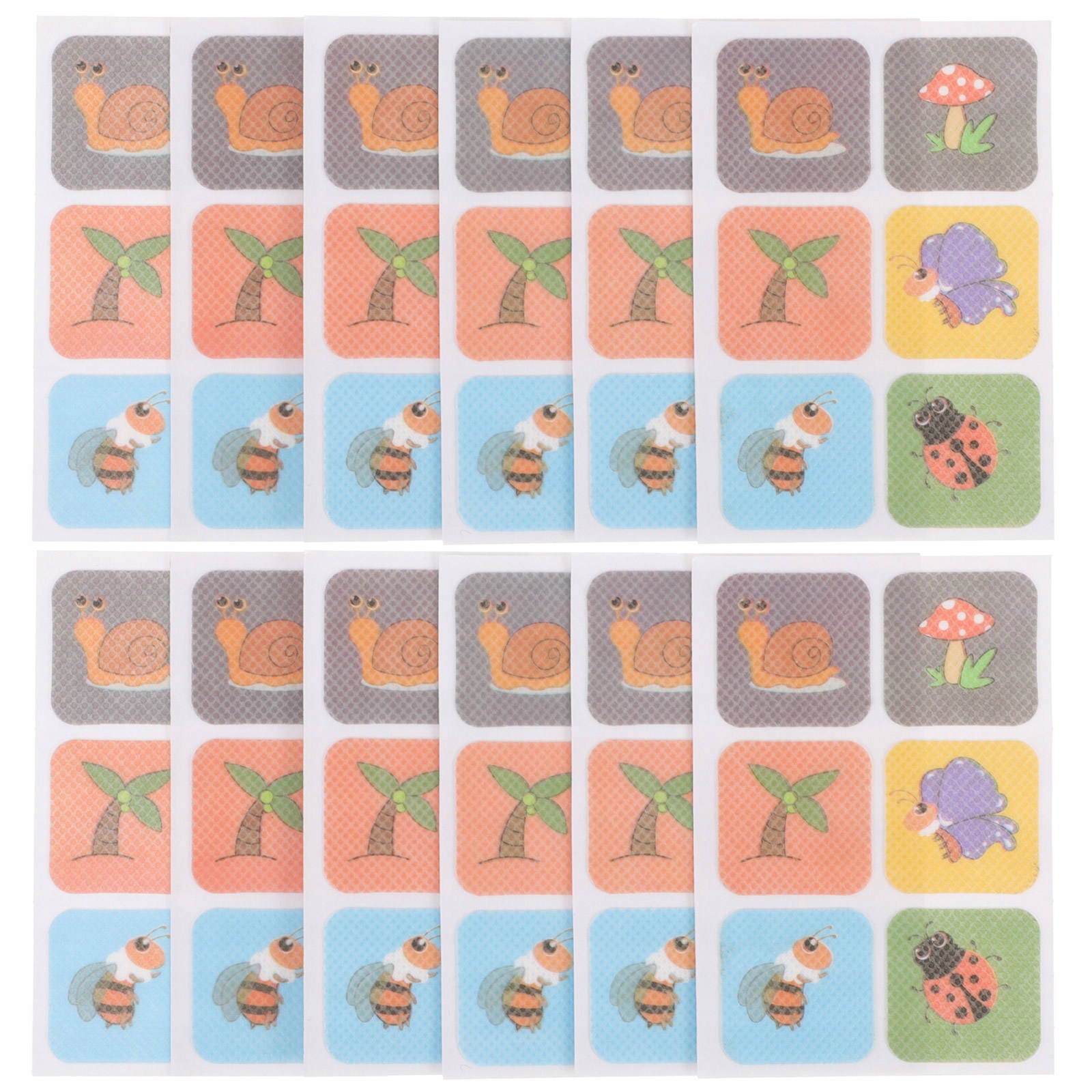 180 SZT. PRAKTYCZNYCH NAKLEJEK NA KOMARY DLA DZIECI I DOROSŁYCH