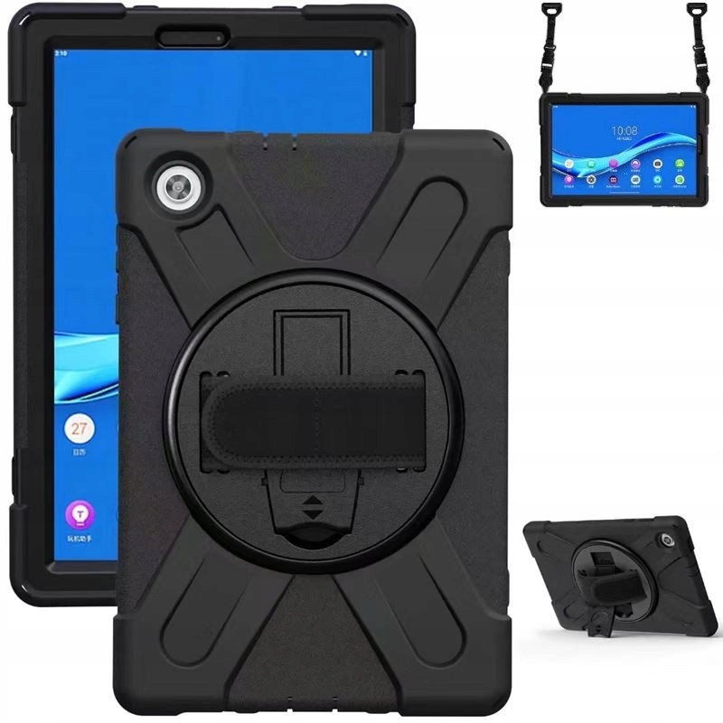 Etui do Lenovo Tab M10 2nd 10.1 TB-X306 Pokrowiec Case Solid 360 czarne