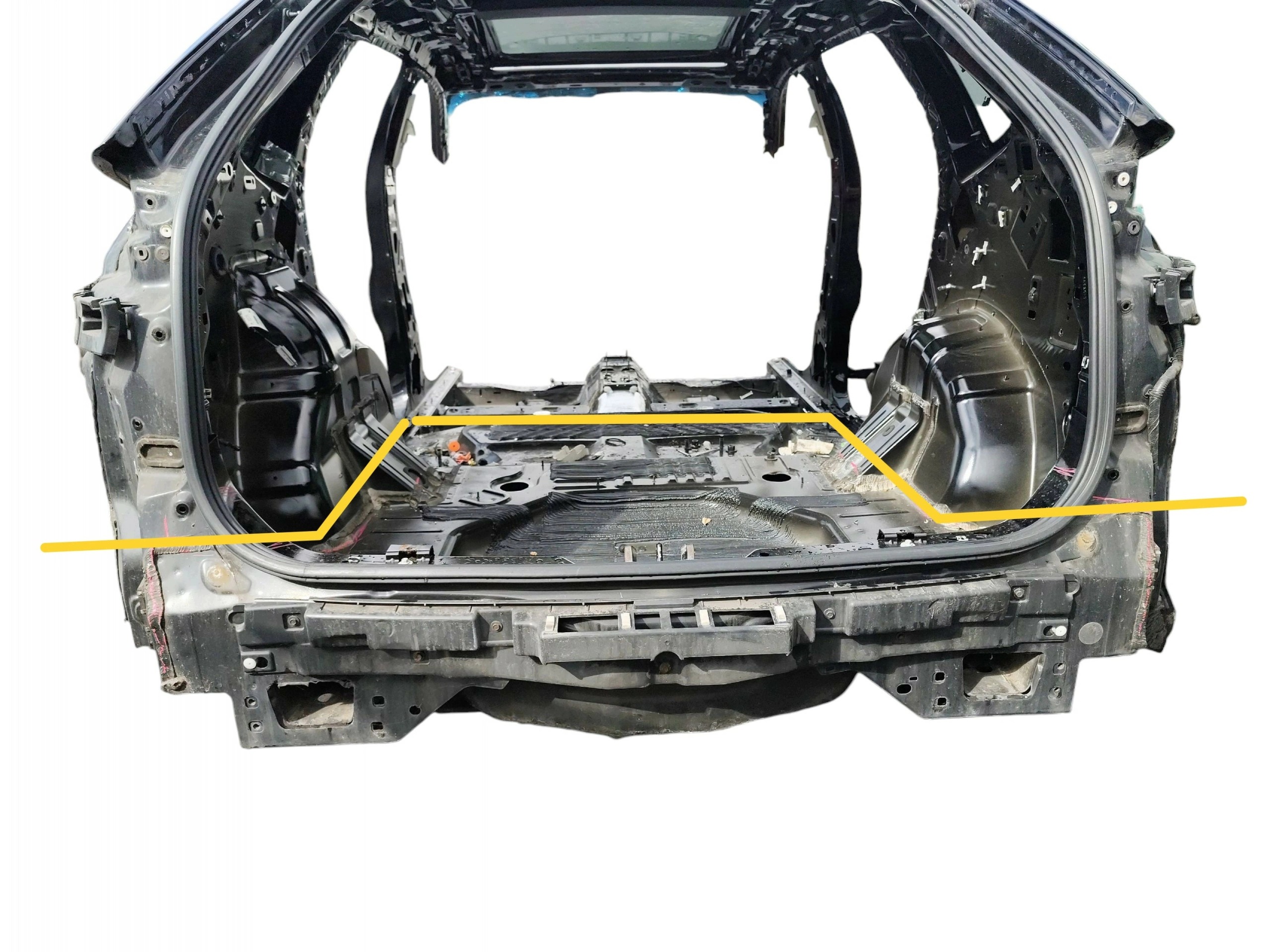 rear panel sump FORD EDGE II MK2 (2015-2018) KOD LAKIERU G1
