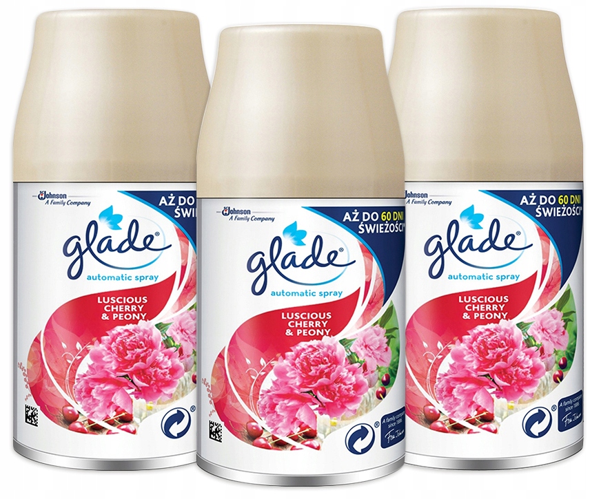 

Glade Odświeżacz automatyczny wiśnia piwonia zapas