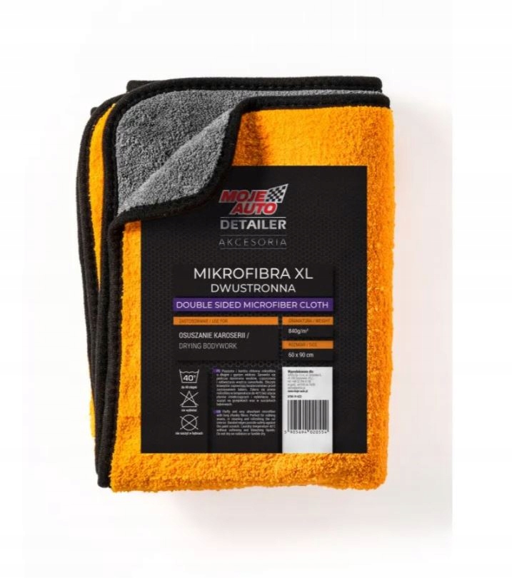 

Moje Auto Detailer Mikrofibra Dwustronna 60×90cm