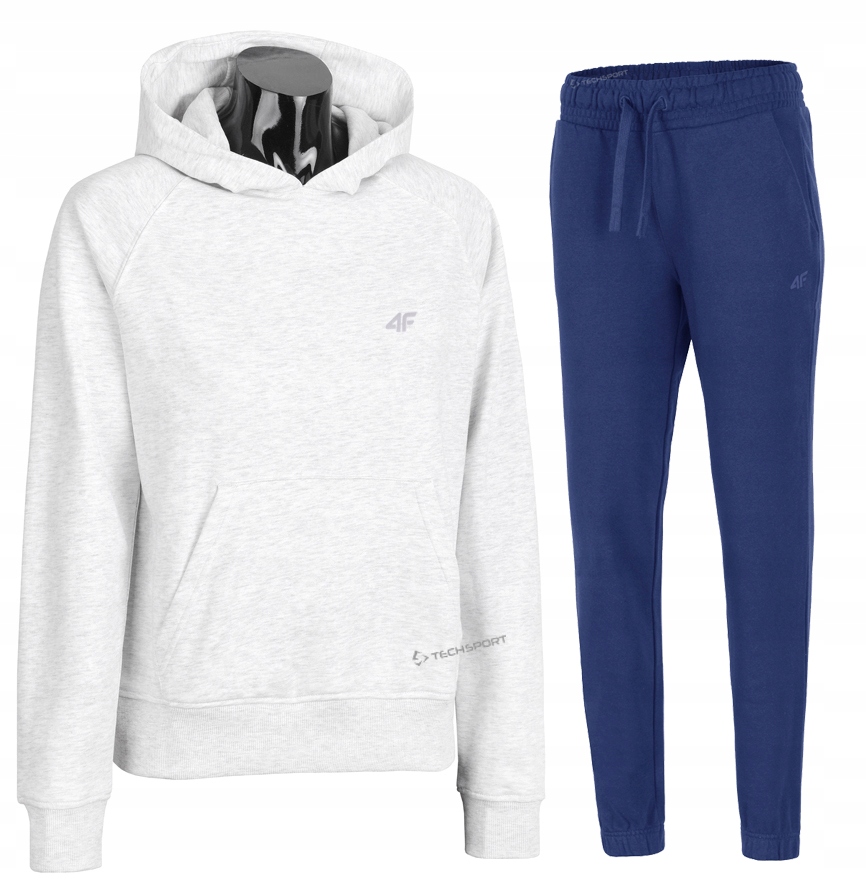4F Damski Dres Bawełna Komplet Bluza Spodnie rozm XXL
