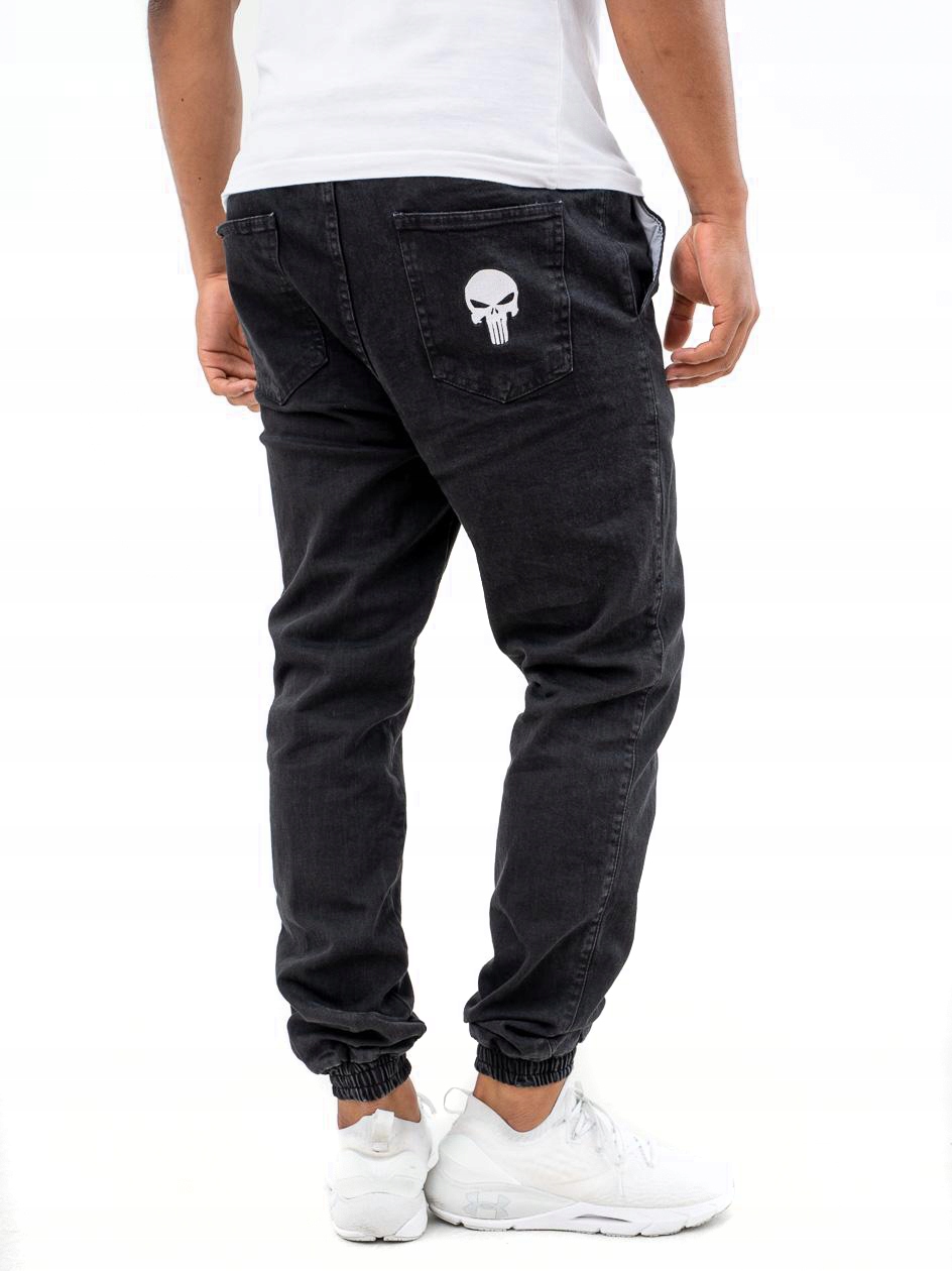 

Spodnie Jeansowe Jogger Marvel Punisher czarne M