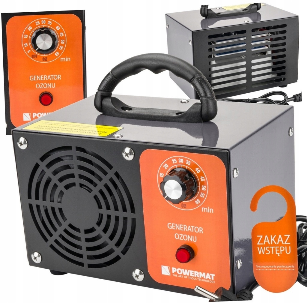 GENERATOR OZONU MOCNY 120W OZONATOR 28 000 MG/H ozonator + TIMER
