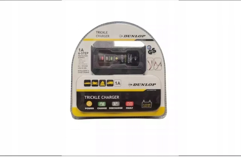 Prostownik Dunlop Trickle Chargel 1A 6-STEP