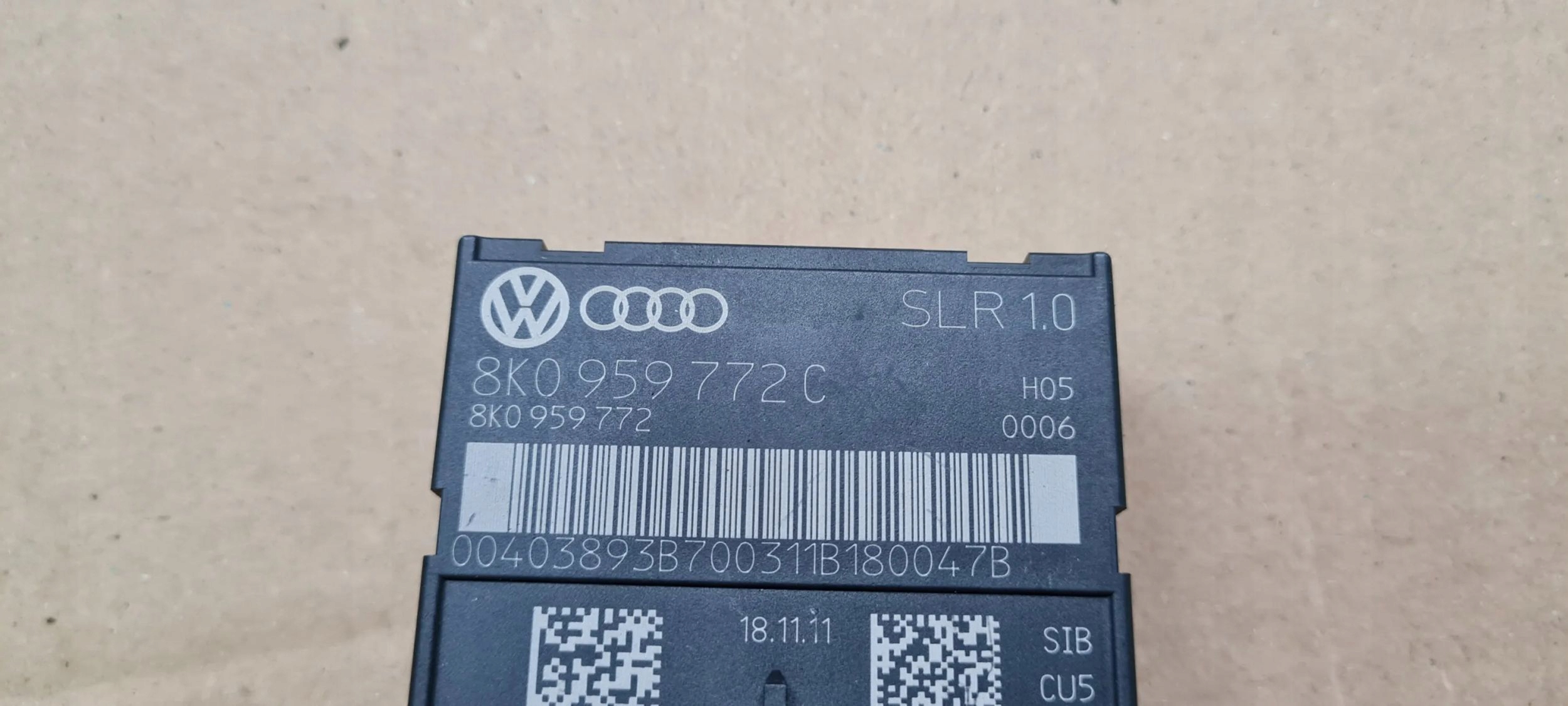 A7 4G Module Siège Passegers 8K0959772C WENTYLOWANY A6 C7