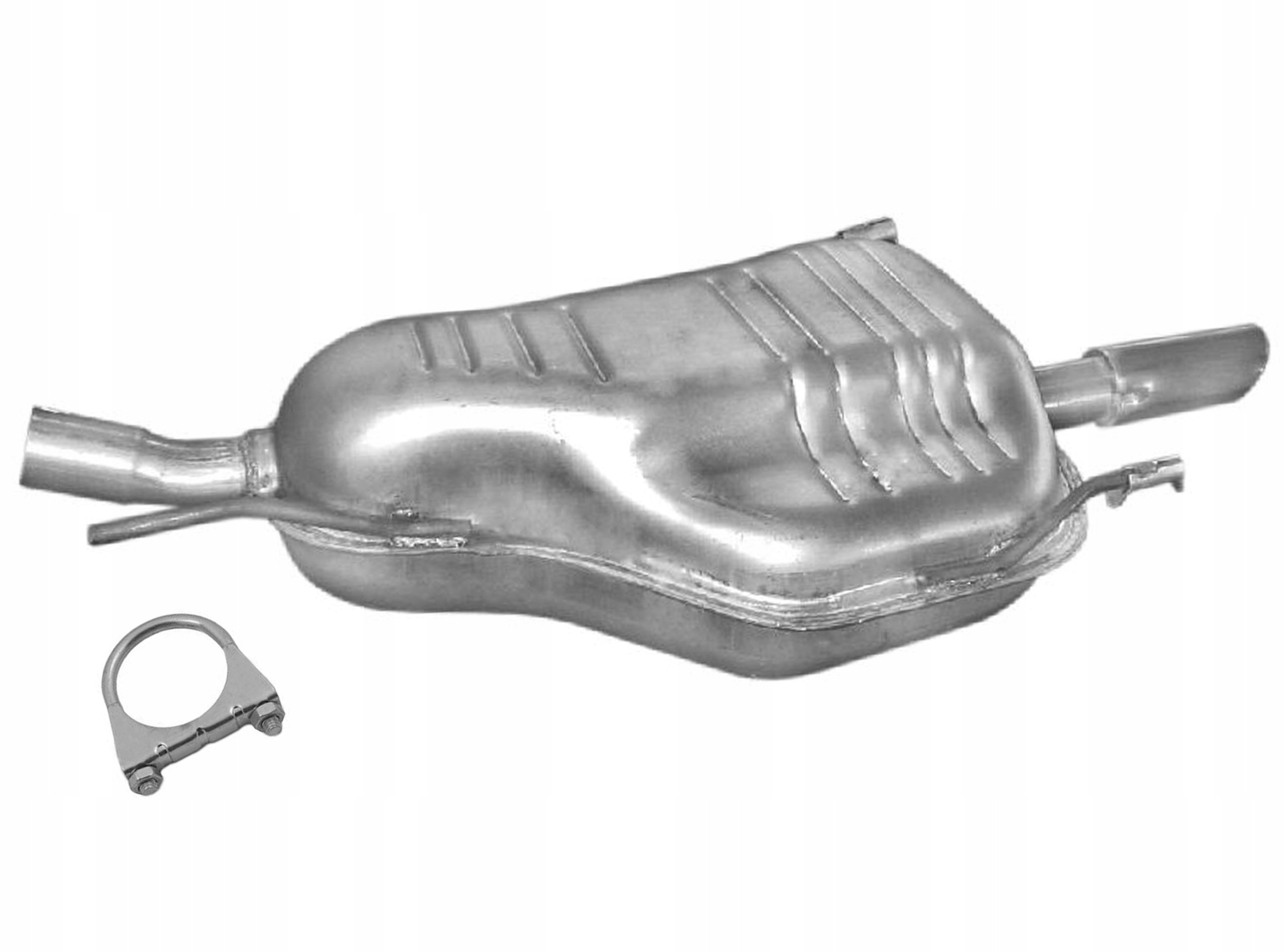 OPEL ASTRA 2 G - 1.6 /1.8 HATCHBACH (ROK 2003-2004) TŁUMIK + OBEJMA