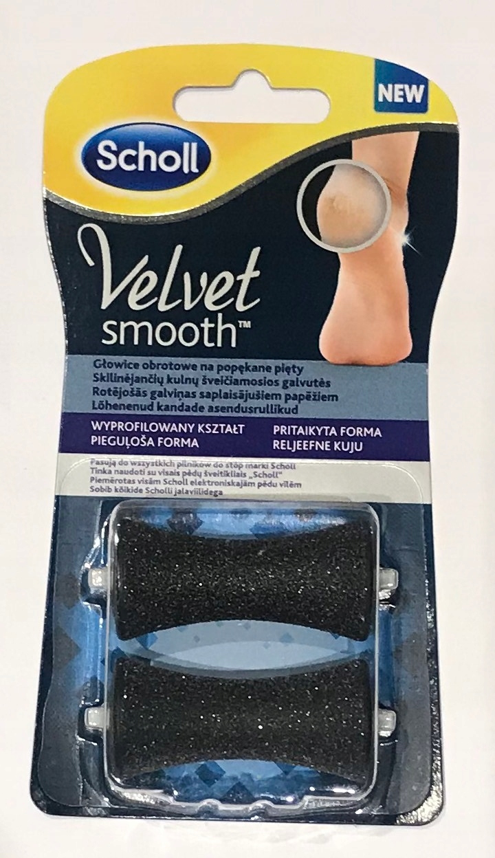 

Scholl Velvet Smooth 2 głowice na popękane pięty