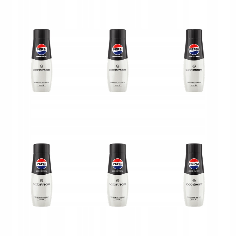 Syrop SodaStream Pepsi Zero Cukru 440 ml X6