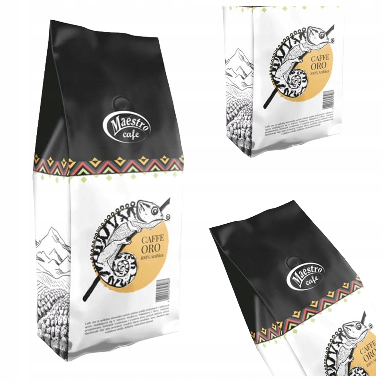 Levně Káva Maestro Caffe Oro 1KG [100% Arabica] Chuť A Kvalita