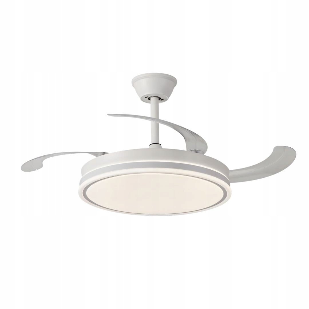 Stropná lampa s ventilátorom Led ventilátor 60 W s diaľkovým ovládaním Fluara 71