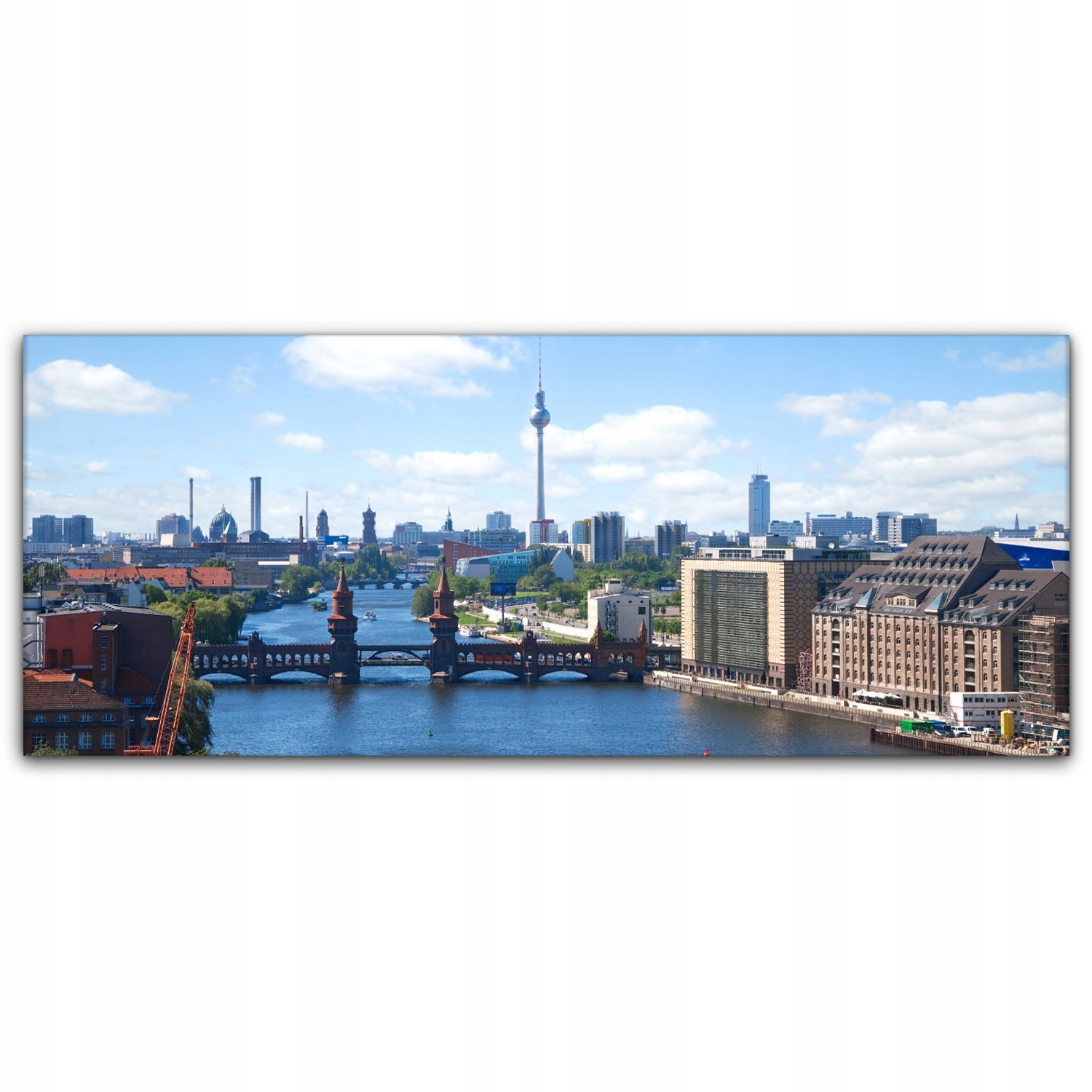 

Foto-obraz canvas 125x50 Berlin Miasto Krajobraz