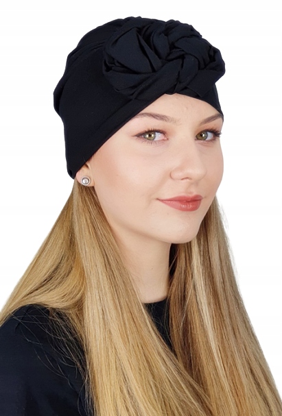 

Turban opaska FlowerBand Bambus black Eva Design