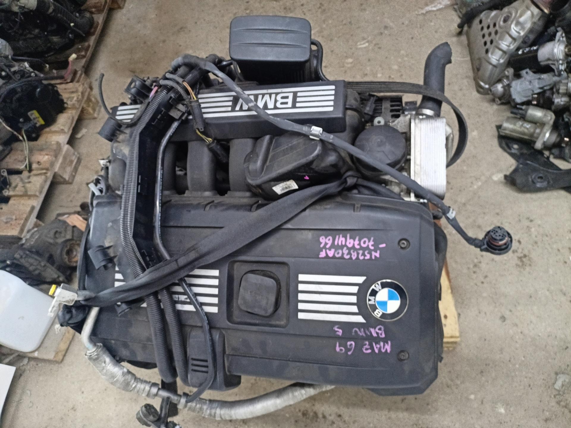 engine complete BMW 5 E60/E61 facelift E61 2007 N52B30AF