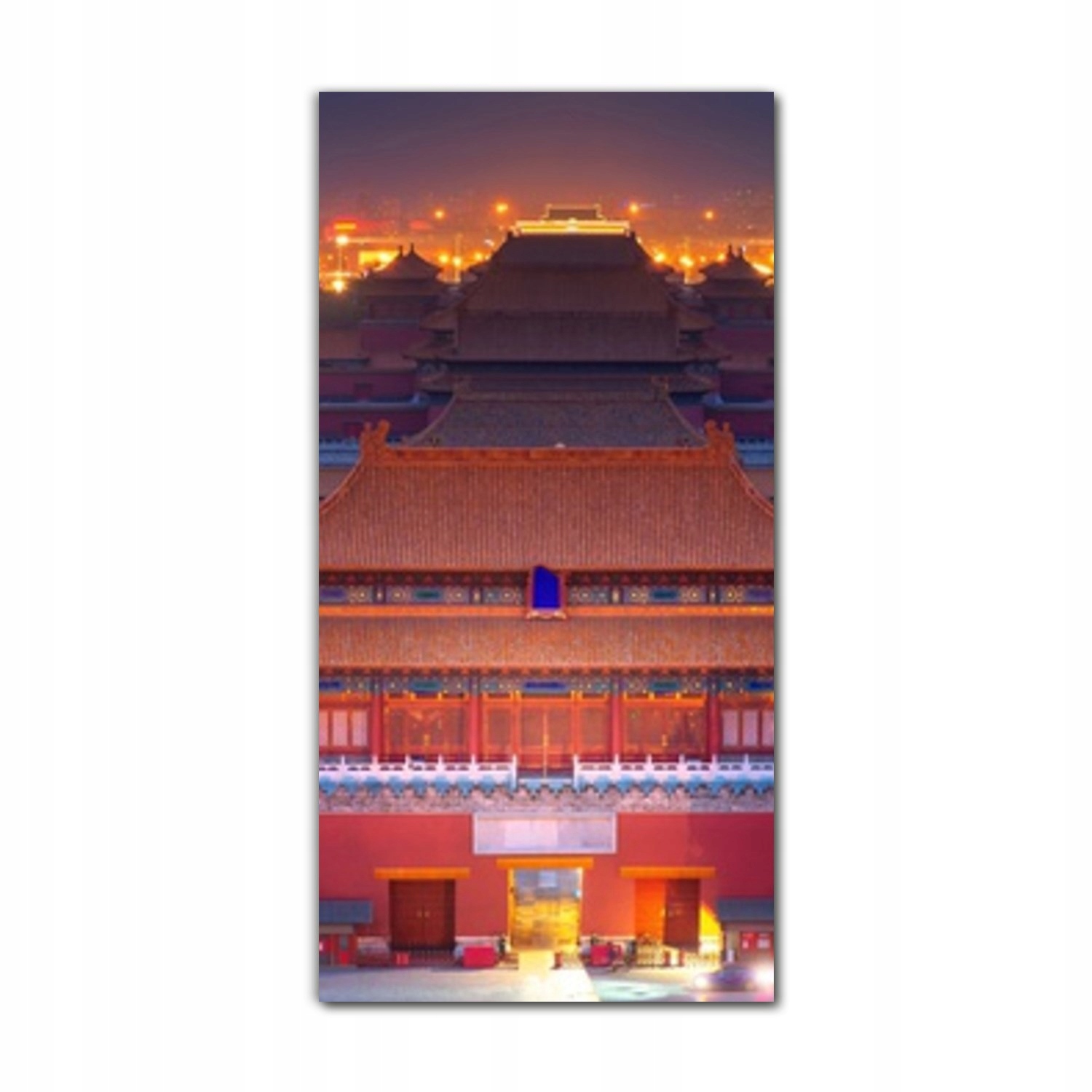 

Obraz szklany ścienny do kuchni 70x140 Pałac Chiny