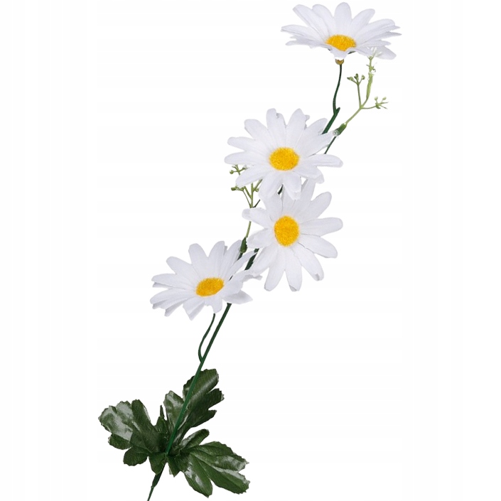 STOKROTKA SZTUCZNE KWIATY RUMIANEK GAŁĄZKA DEKORACYJNA OZDOBNA